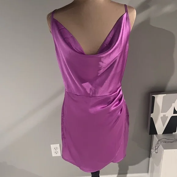 Superdown Arezo Cowl Wrap Dress - Picture 2 of 6